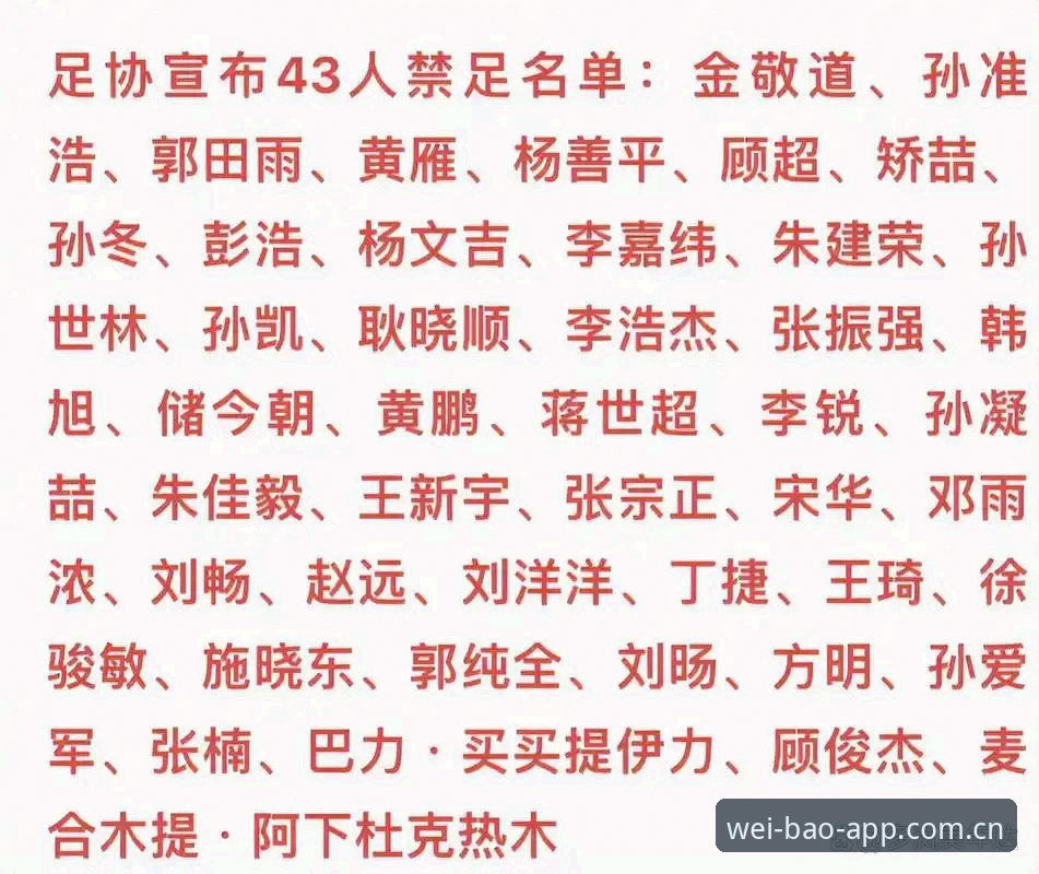 资深用户深度体验：从足协第三批禁足名单看中国足球生态变革